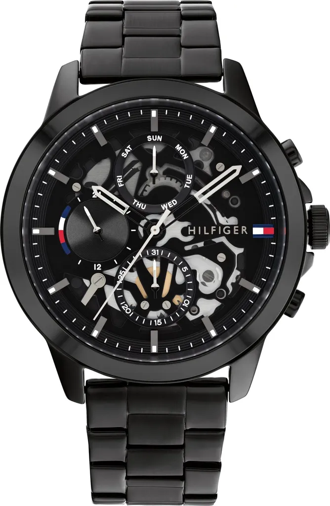 Tommy Hilfiger 1710478: Orologio Uomo Nero Acciaio Prezzo Offerta