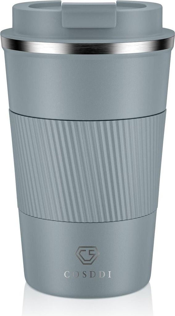 Thermobecher Edelstahl Travel Mug Isolierbecher 380ml Produktbild 
