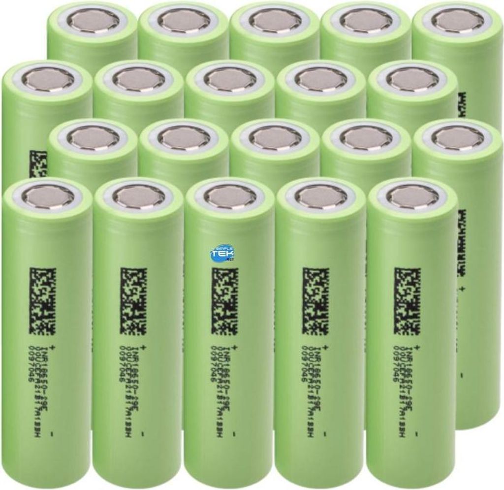 Green Cell 20GC18650NMC29, Wiederaufladbarer Akku, Lithium-Ion (Li-Ion), 3,7 V, 20 Stück(e), 2900 mAh, Overheat, Überlastschutz