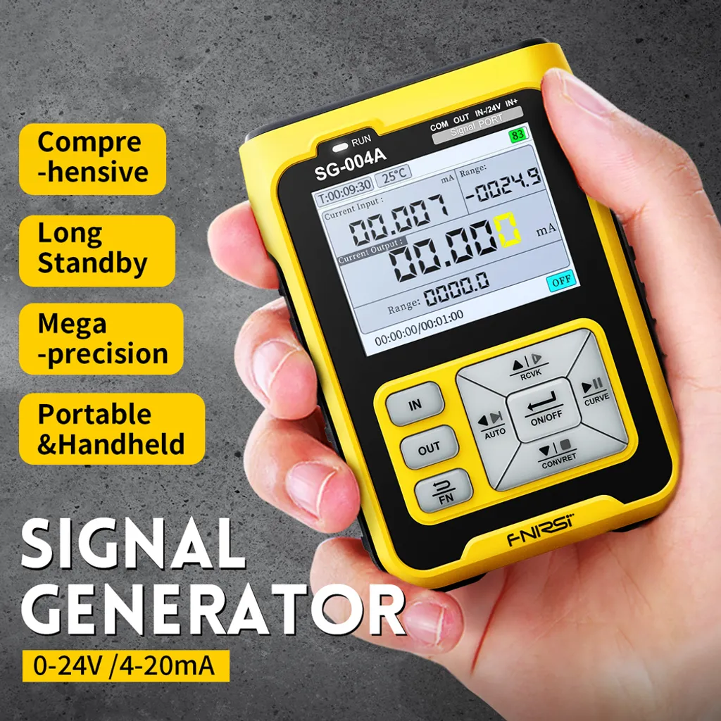 Calibrateur de processus 0-24V 4-20mA portable SG-002 pour automate PLC