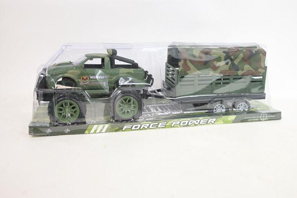 Militär-Jeep mit Anhänger 363F-11 10604