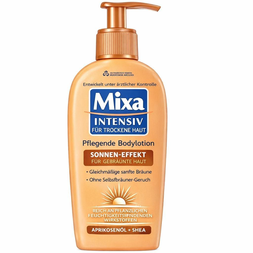 MIXA Intensive trockene Haut, Körpermilch, selbstbräunend, matte Haut