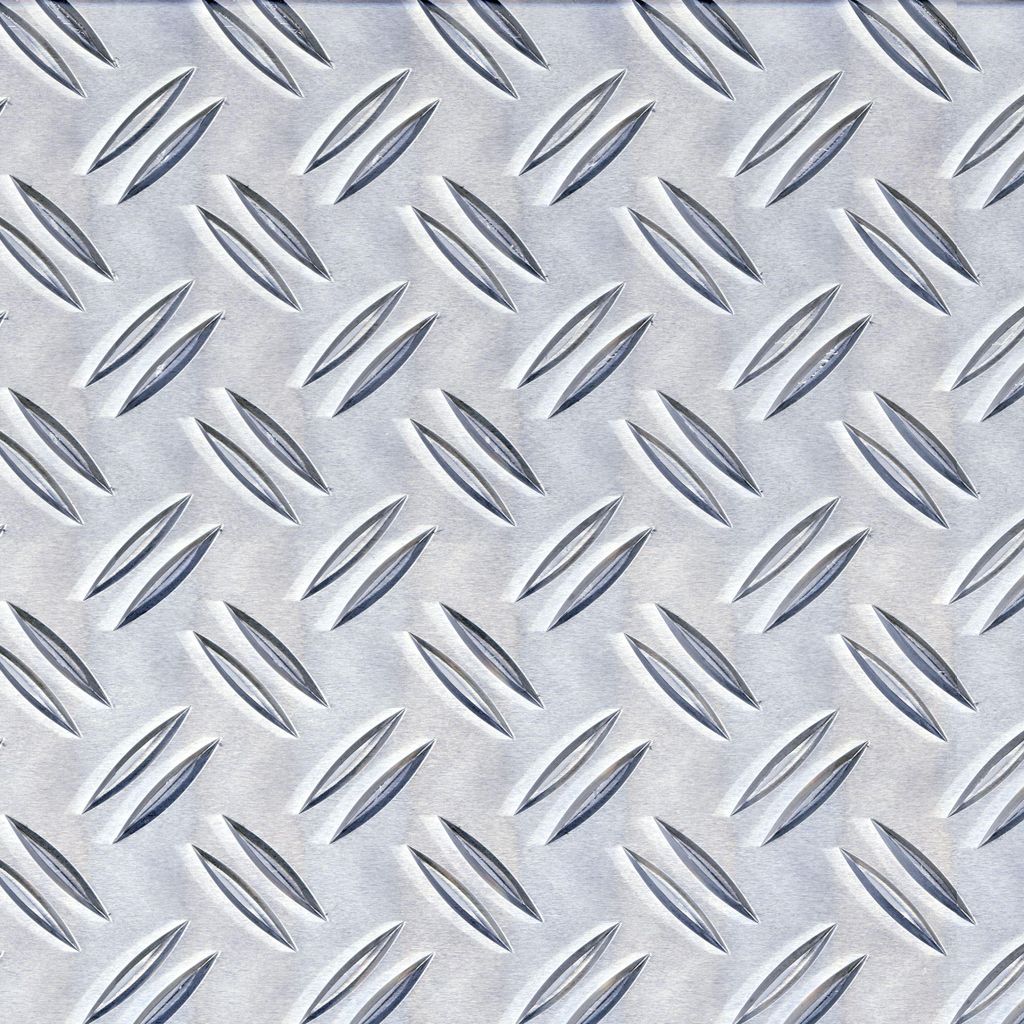 Alberts 466770 Tôle structurale, gaufrée, aluminium, Image du produit 