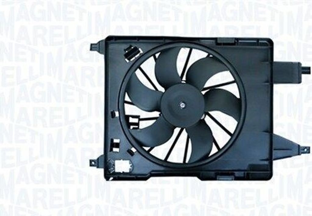 MAGNETI MARELLI 069422729010 Lüfter Motorkühlung Kühlerlüfter passend für MERCEDES-BENZ CITAN Kasten (415) Wasserkühler Ø383mm