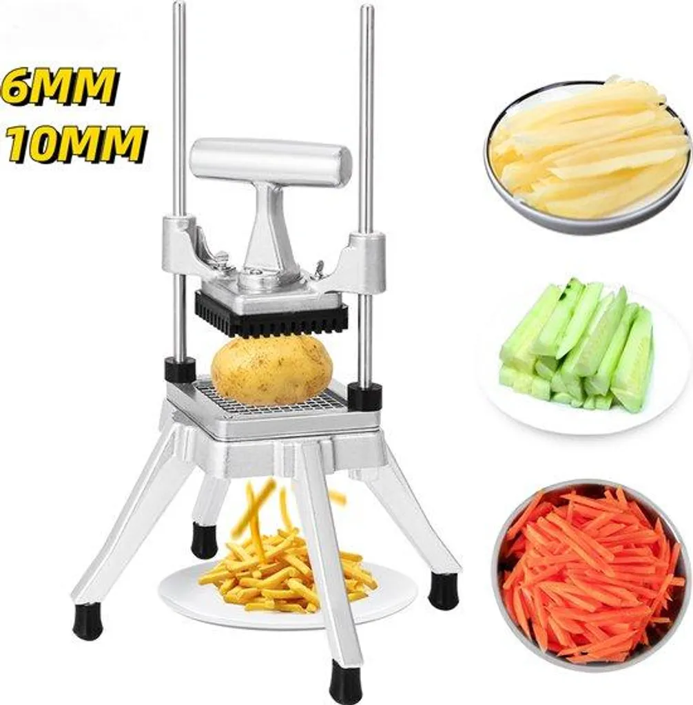 Coupe-légumes manuel automatique 6mm - Lames en acier pour le jardinage