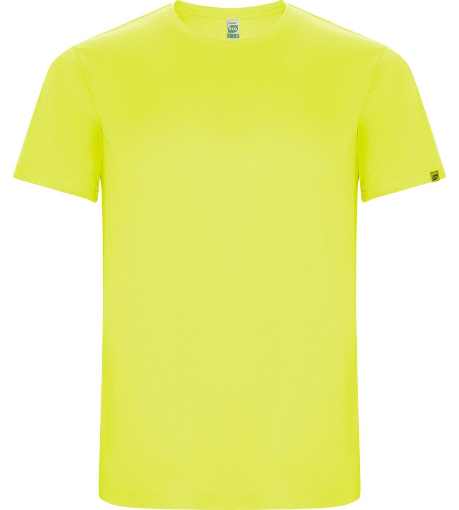 Roly Eco - "Imola" T-Shirt für Herren LT3663 (S) (Fluoreszierendes Gelb)