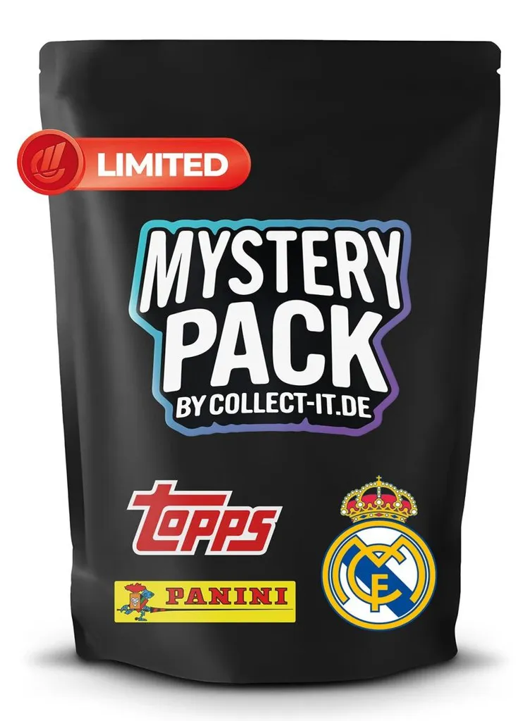 Coffret Mystère Real Madrid Football Hobby Edition avec Cartes Rares