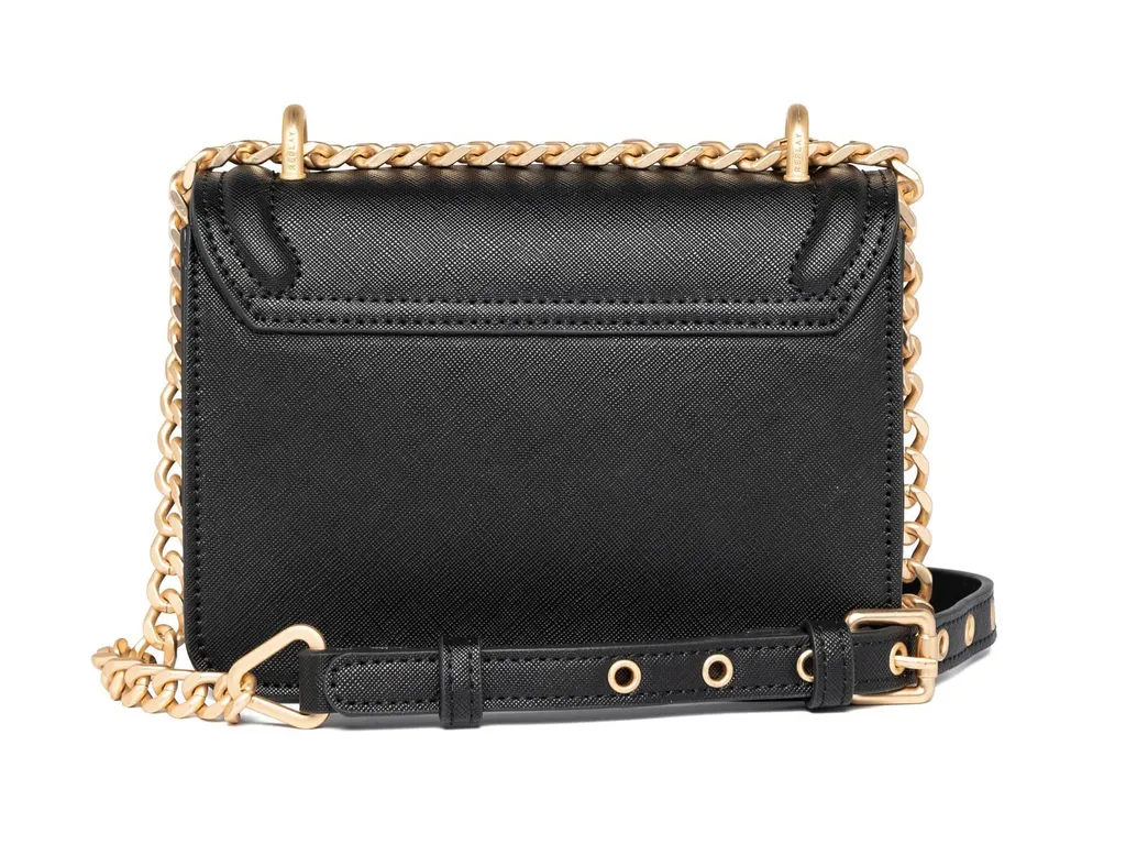 Replay Crossbody Bag Black/Gold - Borsa Donna Compatta e Funzionale - 3