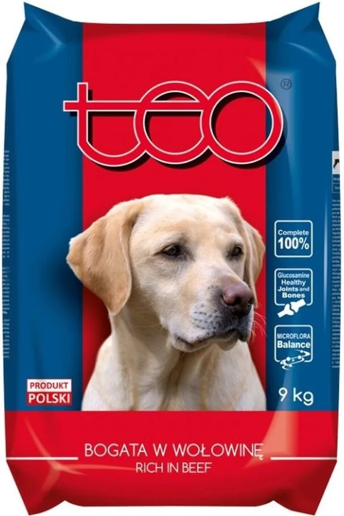 Teo Cibo secco per cani adulti - Manzo 9Kg