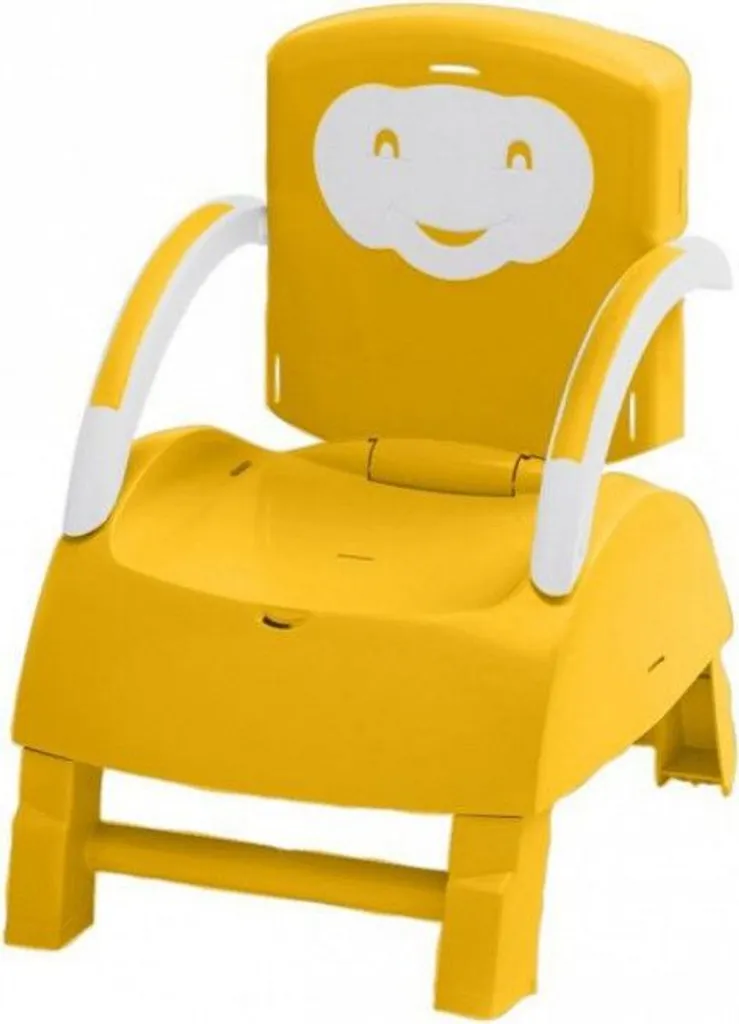 Chaise Haute Bébé Jaune ThermoBaby - Siège de Table Compact et Sûr - 2