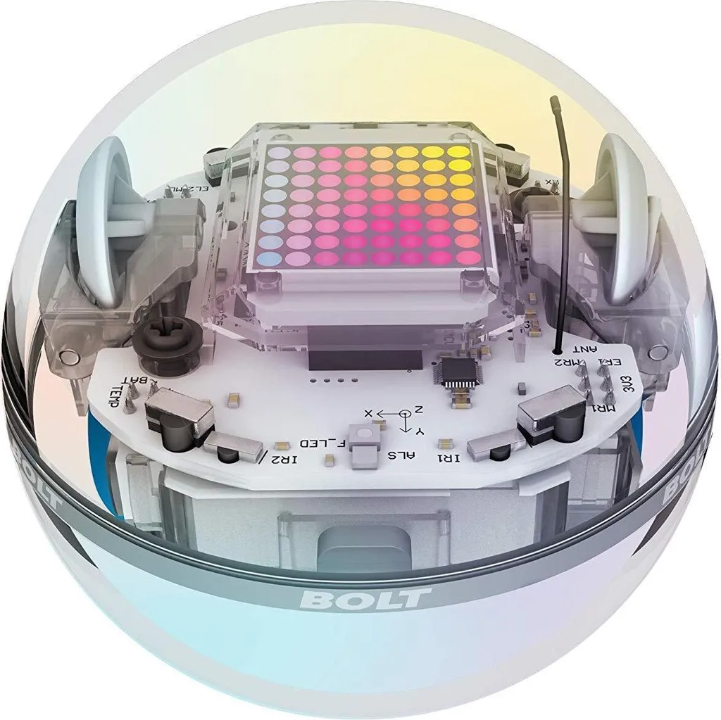 Robot Sphero BOLT avec Matrice LED et Capteurs Avancés pour Programmation