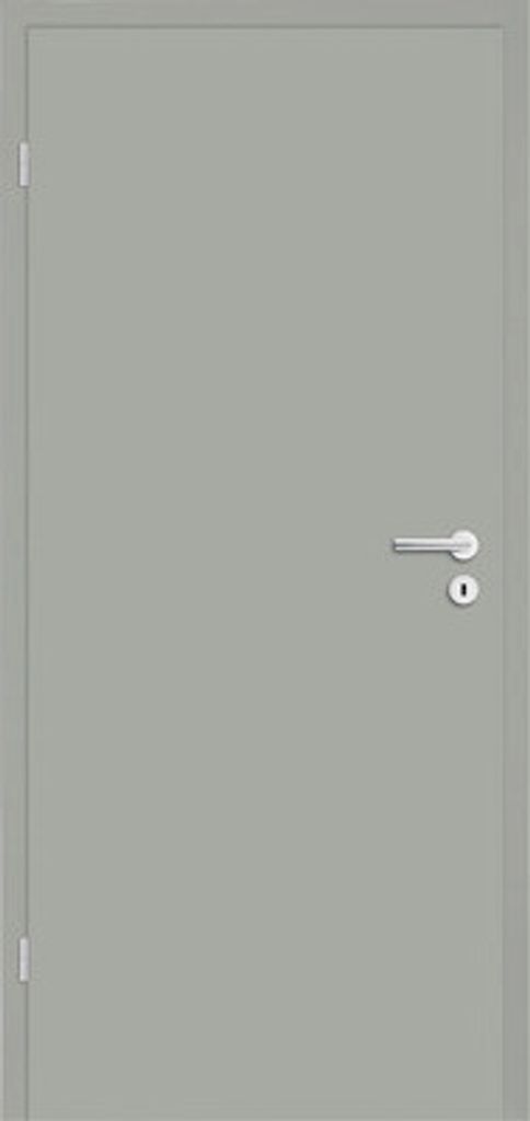 Pertura Zimmertür Soley edelgrau lackiert 61x198,5 cm Links
