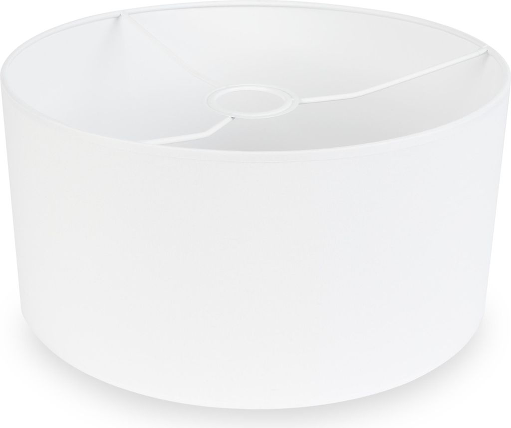 Paralume Per Lampada Da Tavolo Bianco 40 Cm Immagine del prodotto 