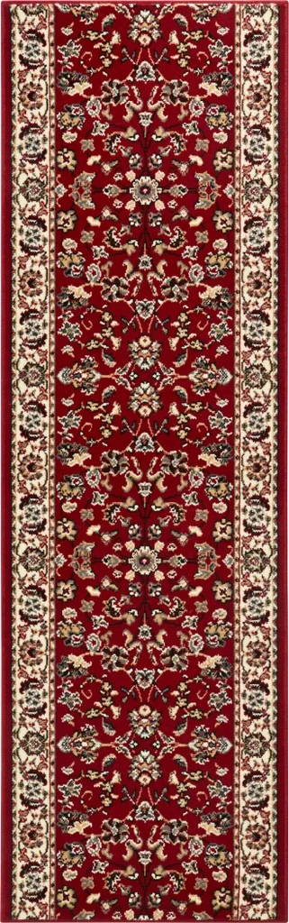 Chemin de table rouge pour décoration festive Hanse Home Basic Vintage