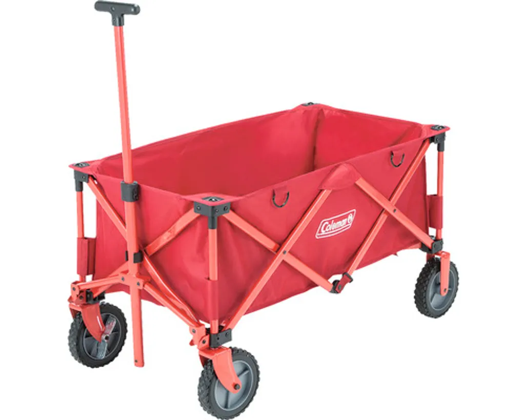 Chariot de transport pliable Coleman : fini le port de charges lourdes