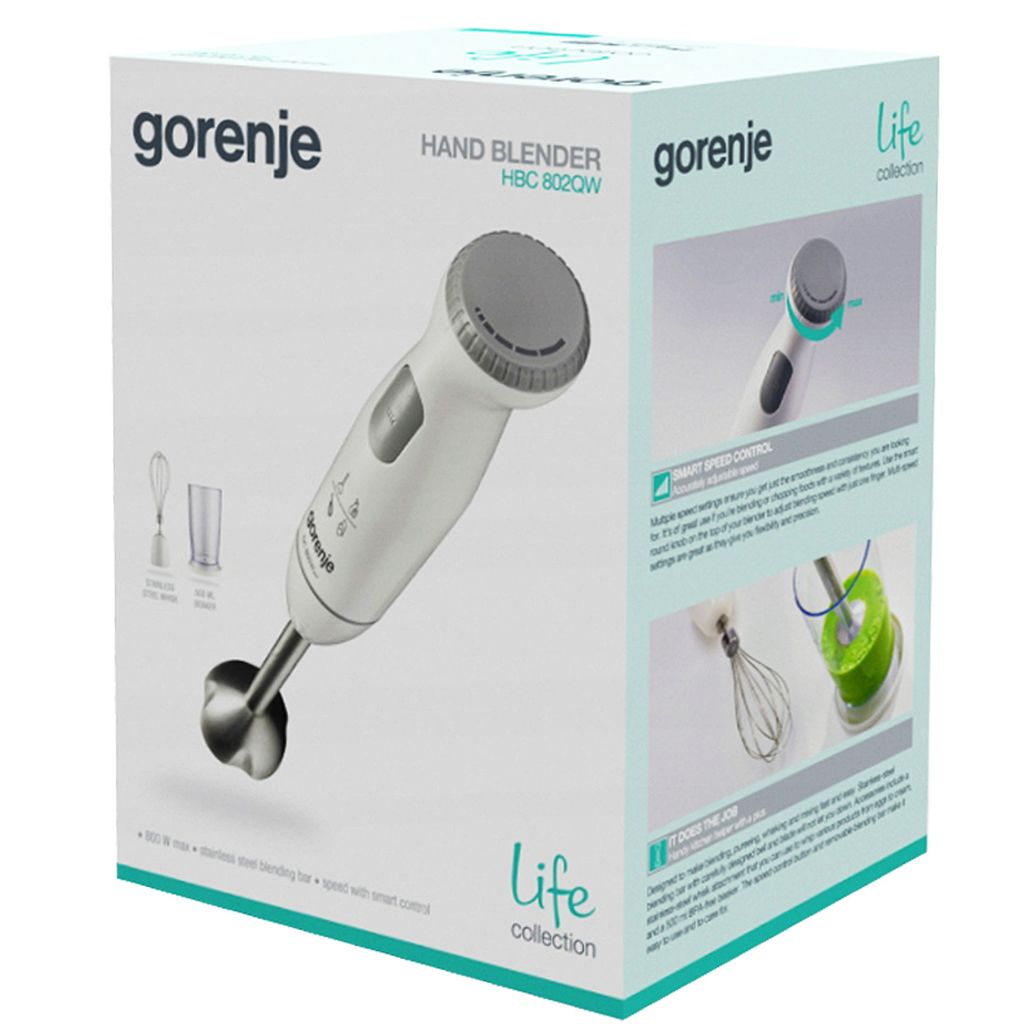 GORENJE Stabmixer HBC802QW Zdjęcie produktu 9