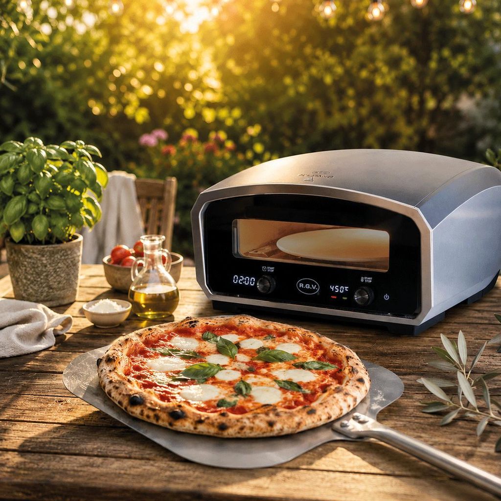 Forno elettrico per pizza Vulcano. Immagine del prodotto 