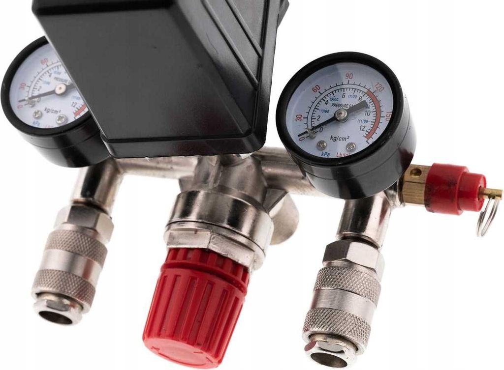 Wasserdruckminderer DN20 3/4" Aus Messing – Mit Manometer, Einstellbar, 1,6 MPa