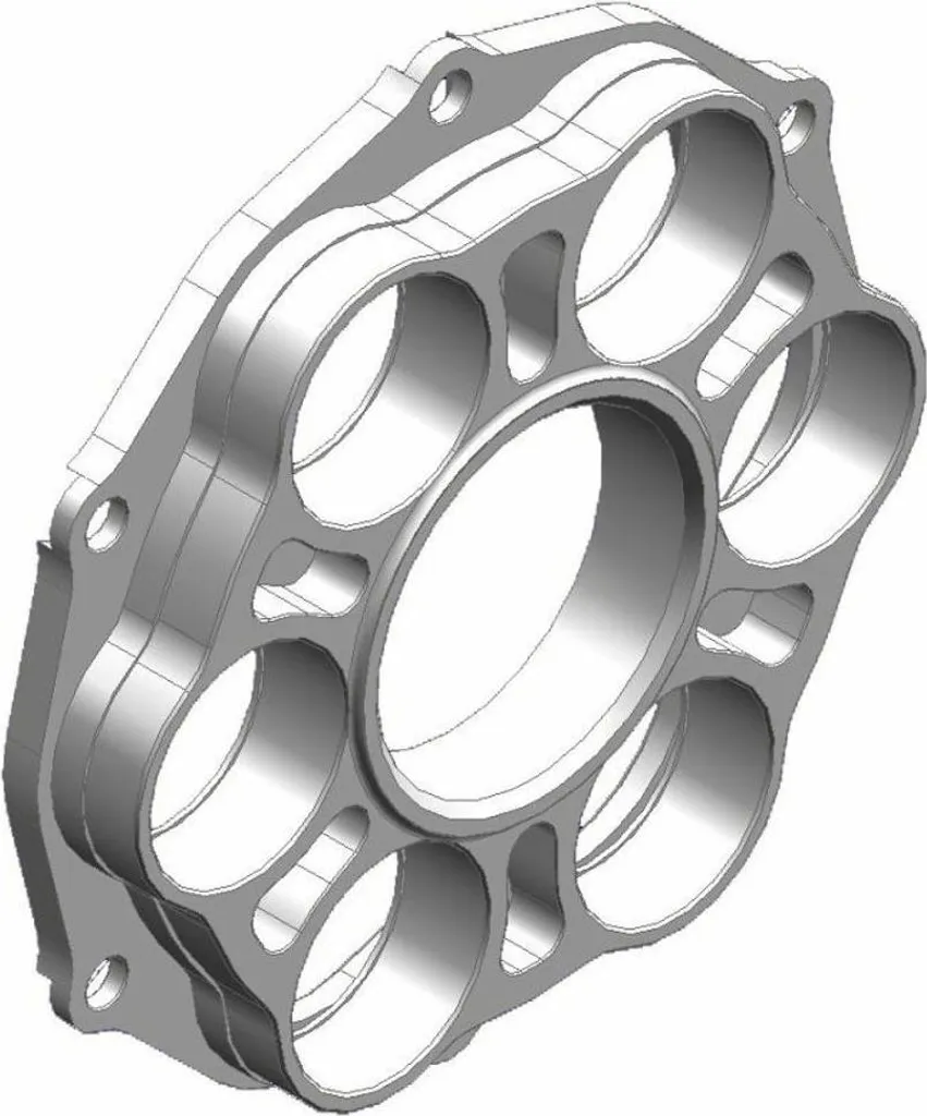 Support de pignon AFAM pour DUCATI PCD3 avec vis de fixation incluses - 4