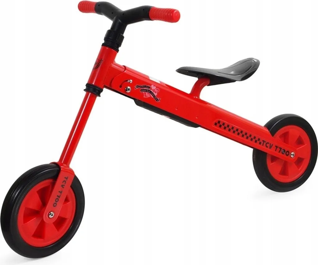 Vélo de cross-country pliant TCV-T700 rouge : performance et compacité