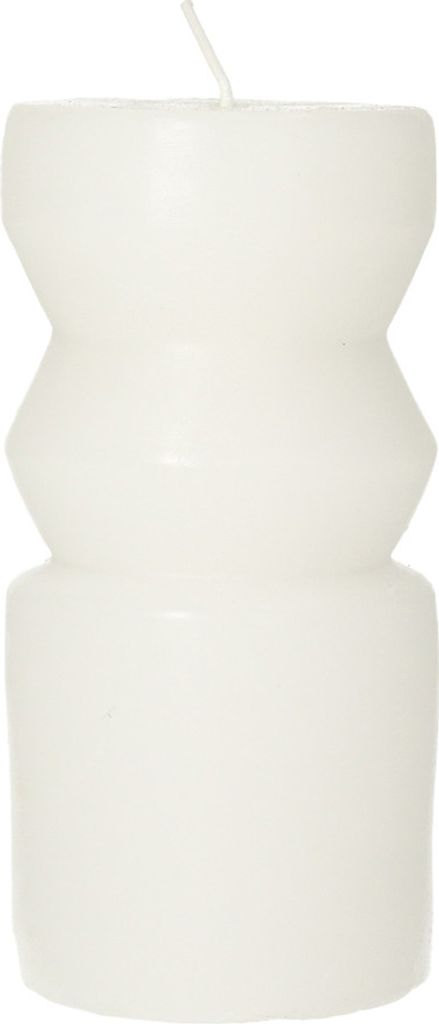 Kerze Cornelia 14cm white