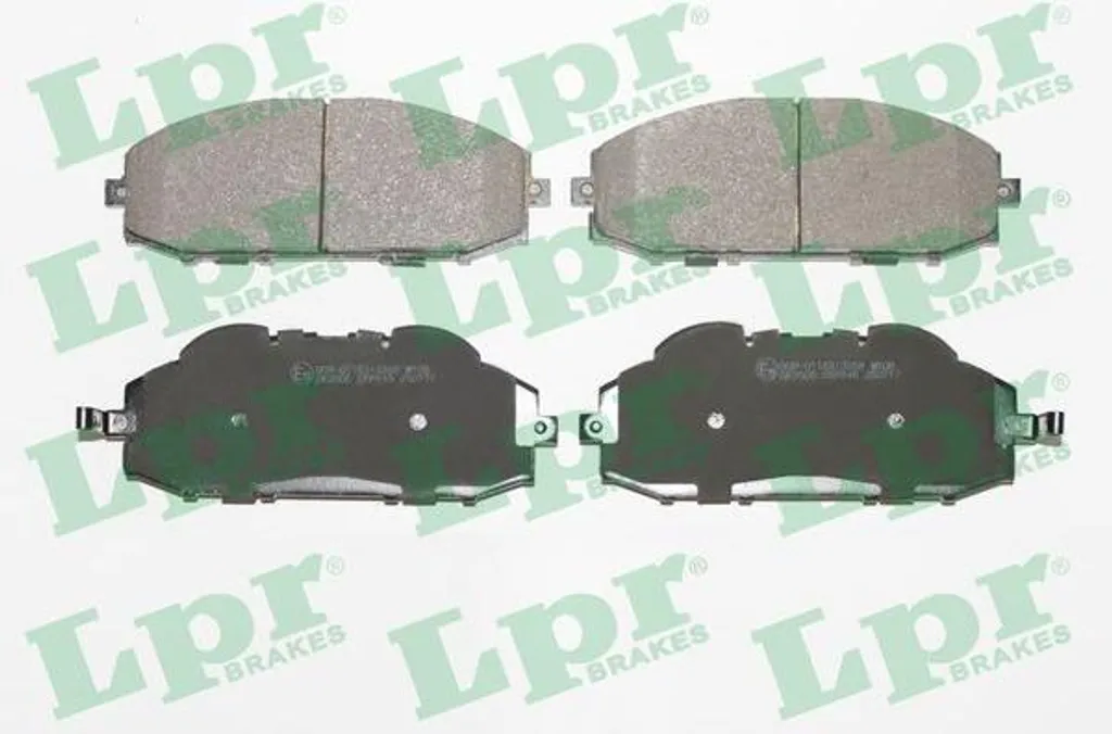 Jeu de plaquettes de frein LPR 05P845 pour Patrol OE 41060VC291
