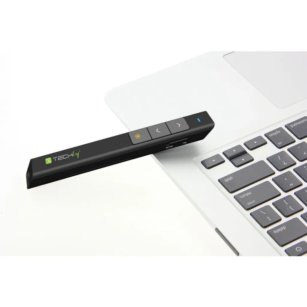 Télécommande de Présentation Sans Fil et Pointeur Laser Rouge Techly - 4