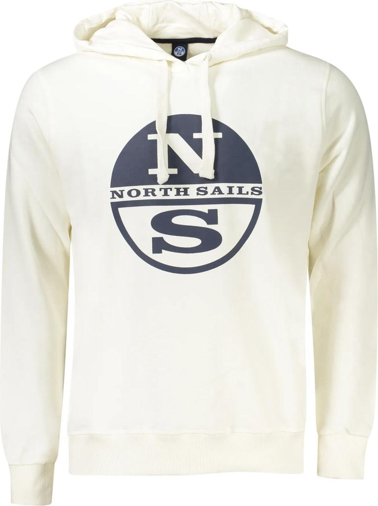 Langarm Hoodie Gebuerstet Logo Sweatshirt North Sails : Größe - 3XL Größe: 3XL