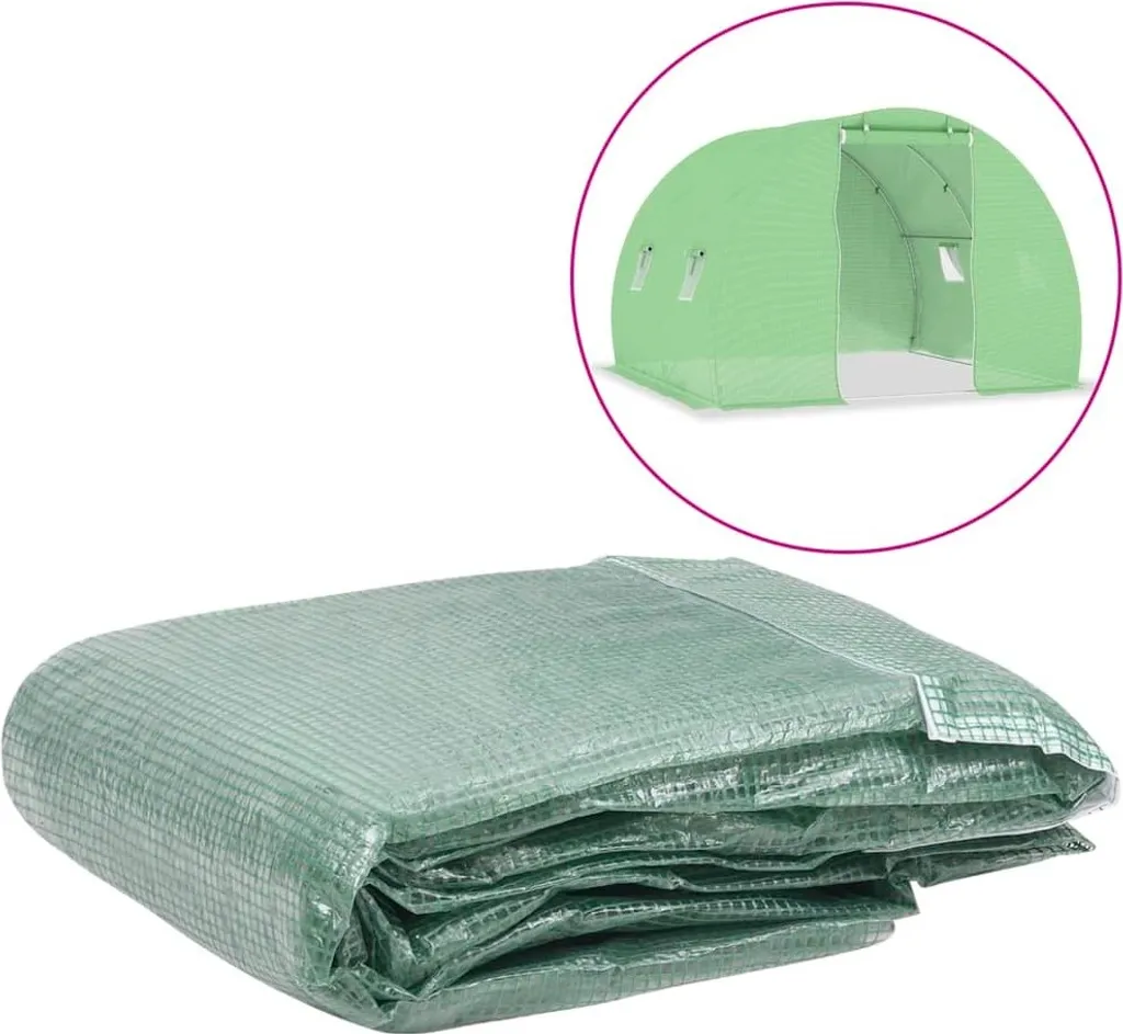 Telo Ricambio per Serra Verde 300x200x200 cm | Copertura 6mq PE