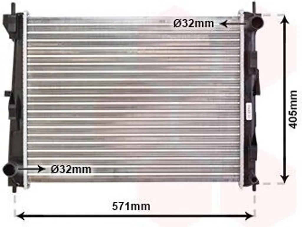 Pièce de refroidissement moteur Nissan Micra et Renault Clio 3 Modus