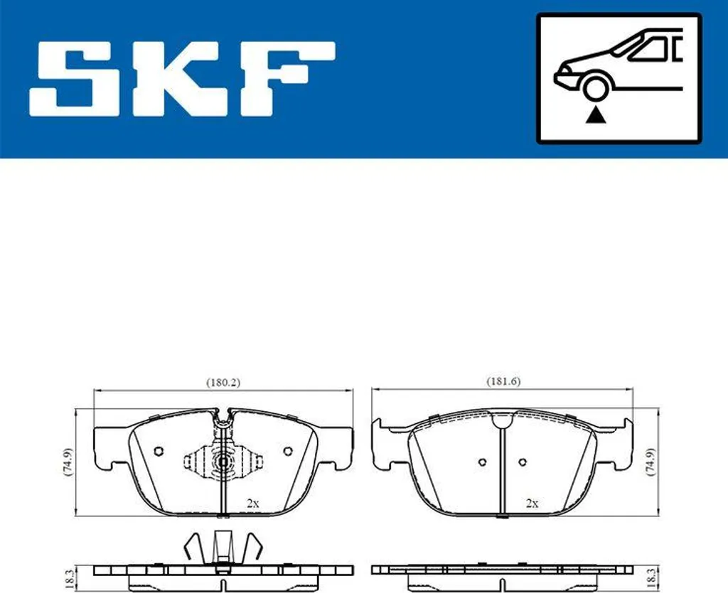 Fin des Bruits de Freinage sur Volvo avec les Plaquettes SKF VKBP 80446