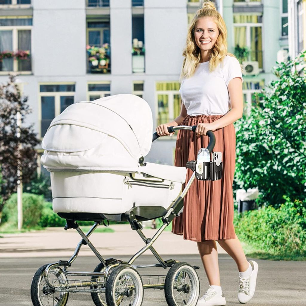 Getränkehalter für Kinderwagen Buggy,Flaschenhalter Fahrrad Produktbild 7