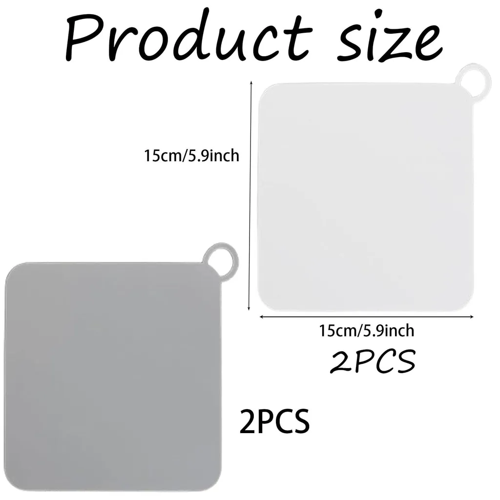 Couvercle de siphon anti-odeur pour évier et douche en silicone durable - 2