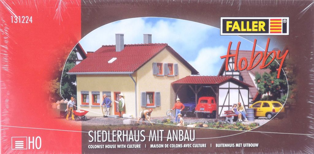 Faller 131224 Siedlerhaus mit Anbau Spur H0 in