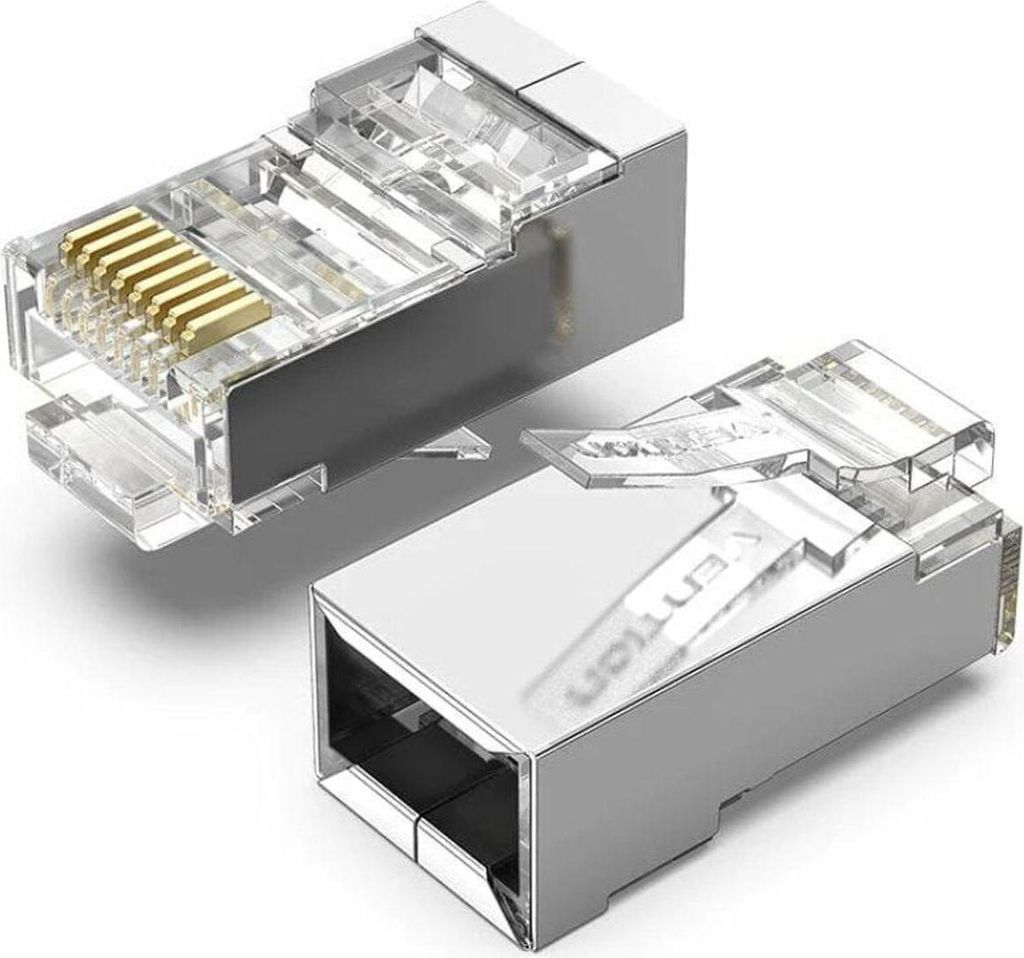 Steckverbinder RJ45 Vention IDCR0-100 Plateado