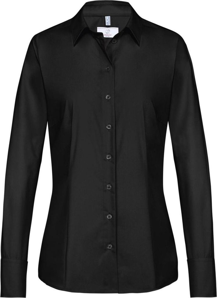 GREIFF Damen Bluse Regular Fit 1/1 Arm 6515-1120-10 Gr. 32 schwarz