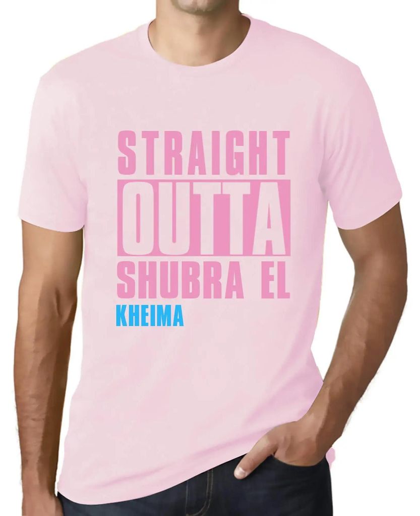 Herren Grafik T-Shirt Direkt aus Shubra el kheima – Straight Outta Shubra El Kheima – Öko-Verantwortlich Vintage Jahrgang Kurzarm Lustige Druck