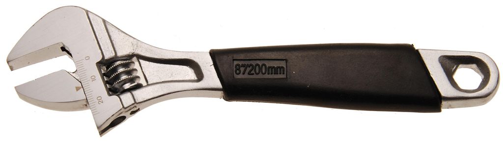 BGS 1441 Rollgabelschlüssel, Kunststoff-Softgriff, 200 mm
