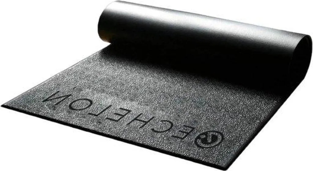 Tapis de fitness noir pour yoga et pilates antidérapant extra épais