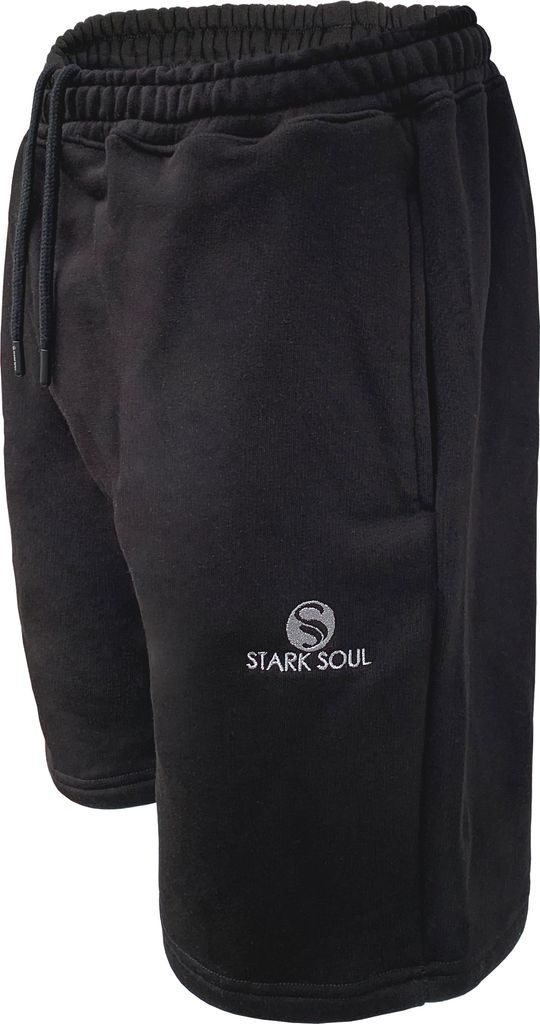 Stark Soul Sweatshorts - Sweat Bermuda Baumwolle, Farbe: Schwarz | Grösse: M