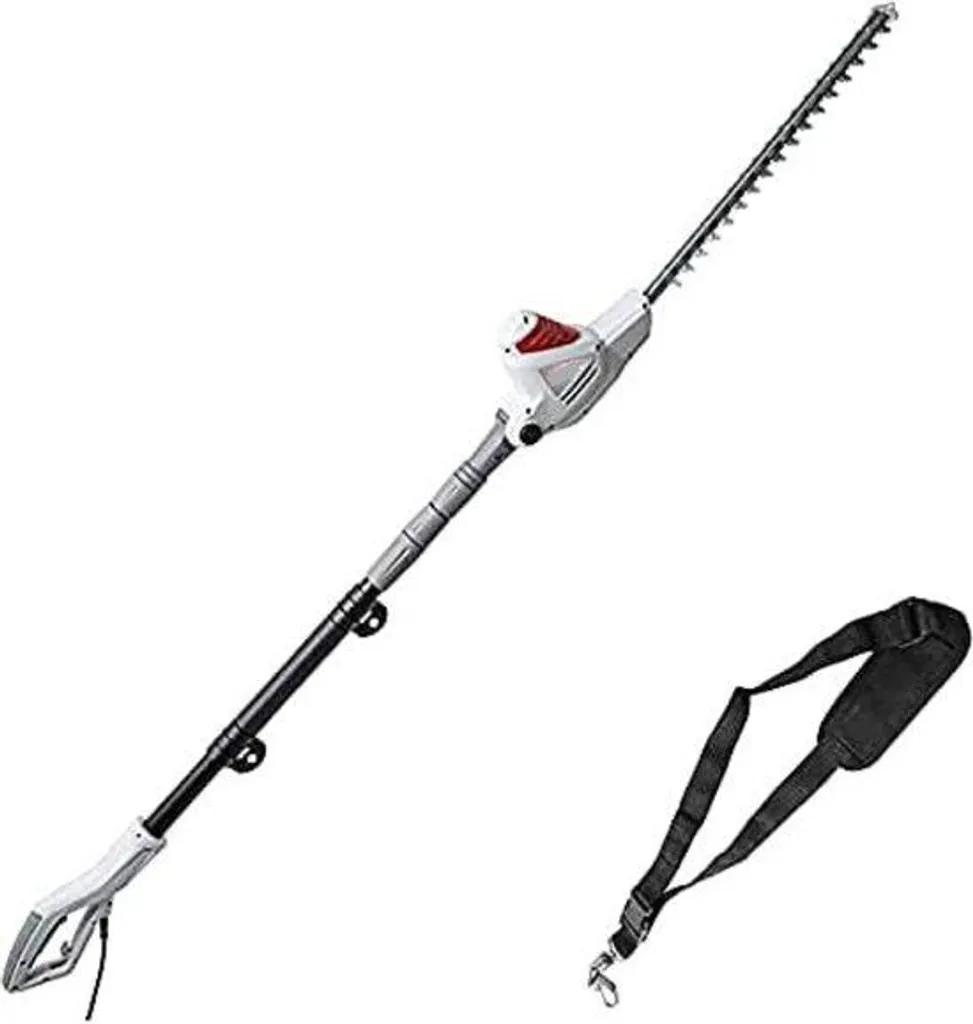 Balais télescopiques pour haies avec tête rotative et manche télescopique