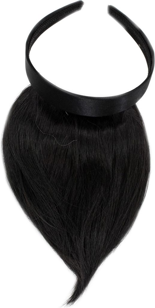 WIG ME UP Clip-In Pony, Haarreif, Dunkelbraun HA073T-3 Produktbild 