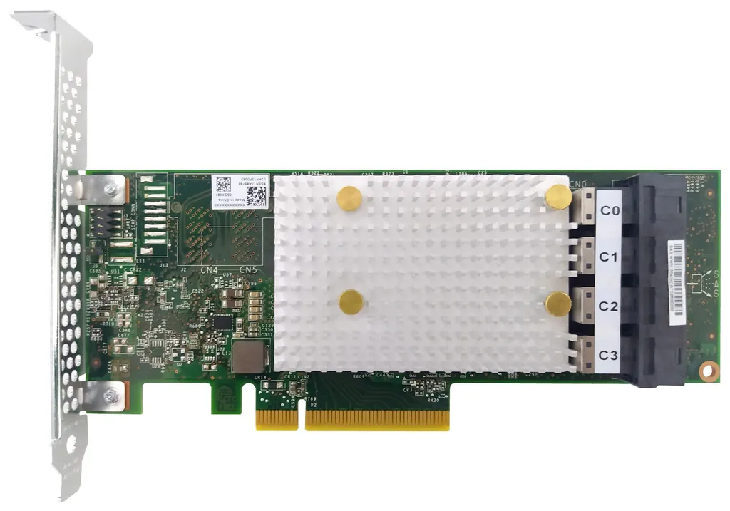 Carte de Contrôle HBA Lenovo ThinkSystem 4350-16i SAS SATA 12G 16 Ports