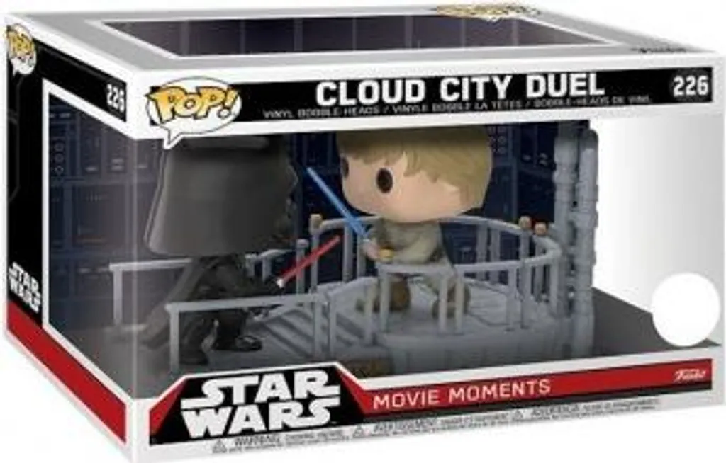 Diorama Pop Star Wars Cloud City Duel 226 Édition Limitée Vinyle - 6
