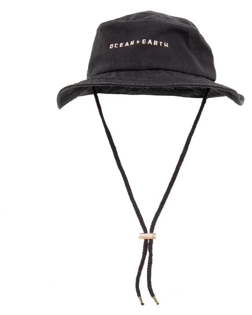 Chapeau Surf Ocean & Earth One Dayer Noir L : Fini les Coups de Soleil en Mer