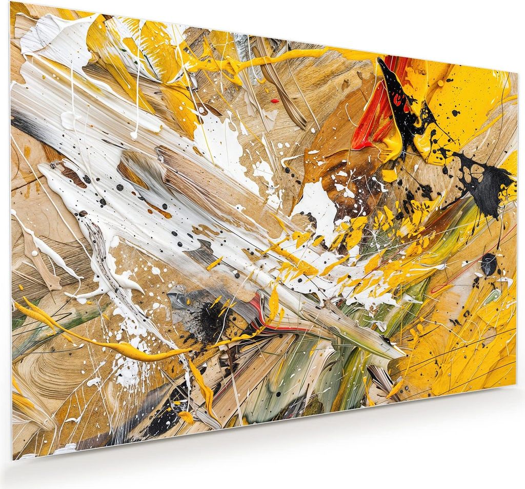 Glasbild 90x60cm in XXL für Wohnzimmer, Schlafzimmer Motiv Produktbild 