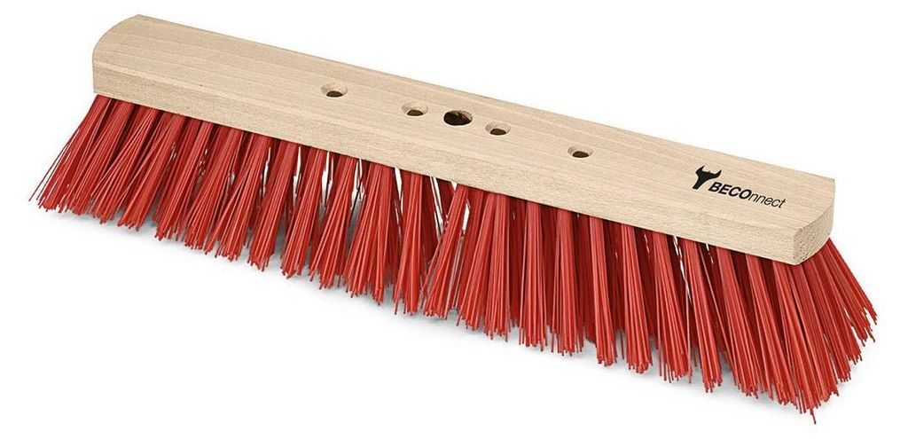 Nölle Profi Brush BECOnnect Saalbesen Elaston 80 cm, Holzkörper | 1 Stück