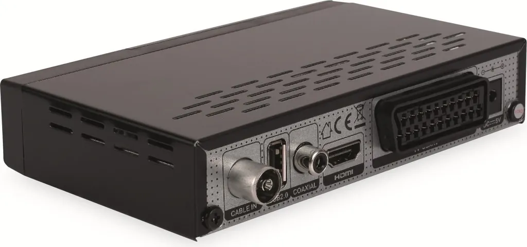 Opticum AX C 100 DVB-C Décodeur avec Lecteur USB et Sortie HDMI Noire - 28
