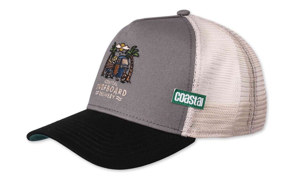 Coastal HFT Trucker Cap Delivery Grey/Black