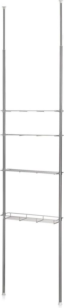 CARO-Möbel Teleskop Badregal DUNJA Standregal Allzweckregal Produktbild 2